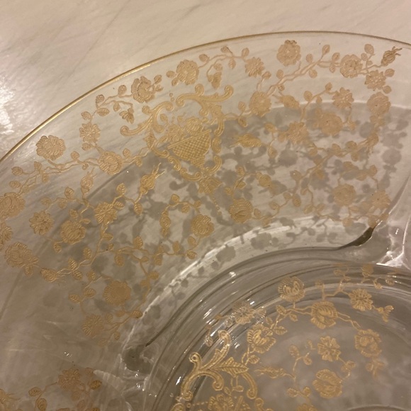 Beautiful Vintage  Paden City Covered Cracker Cheese Platter - Picture 6 of 8